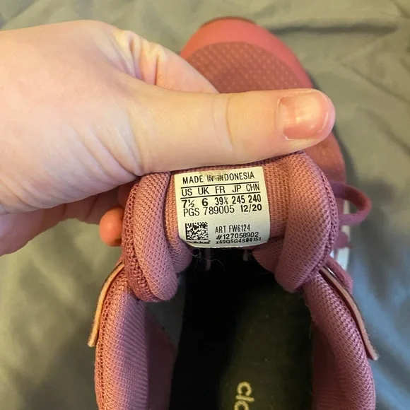 Adidas Women's Pink Running Shoes - Picture 3 of 3